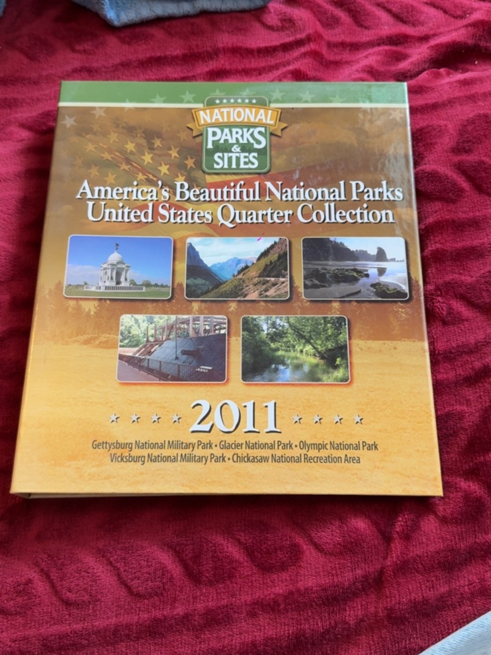 National Parks & Sites 2011 United States Quarter Collection Album